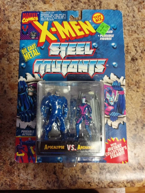 1994 Toy Biz Marvel Comic X-Men Steel Mutants  Apocalypse  VS Archangel  MOC