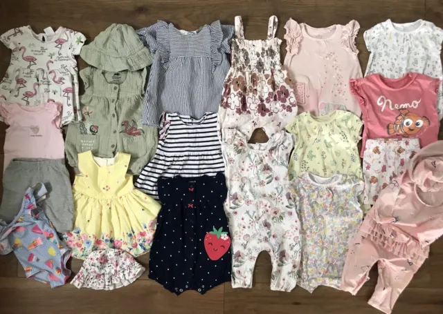 Baby Girl 0-3 Months Summer Clothes bundle