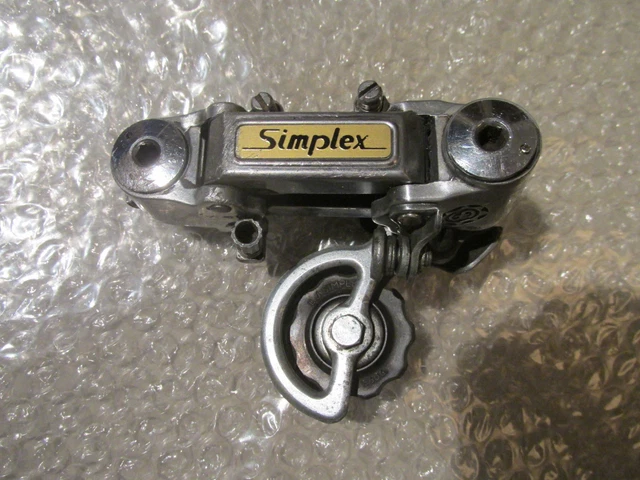 SIMPLEX SX 410 T Derailleur Arriere Velo Course Ancien Vintage