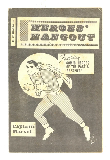 Heroes Hangout Fanzine #4 VG 4.0 1967