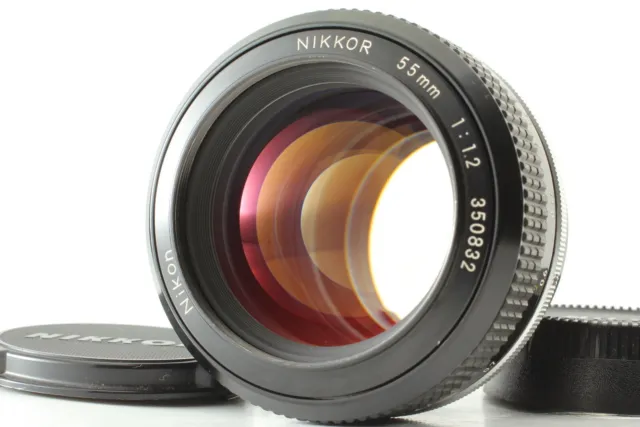 [Near MINT] Nikon New Nikkor 55mm f/1.2 Non Ai MF Standard Lens From JAPAN