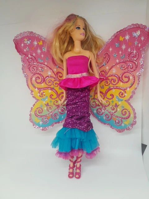 BARBIE FAIRY SECRET Doll with Transforming Dress & Wings - Mattel £16.