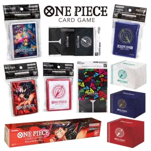 Oficial one piece Ccg Tarjeta Juego Accesorios Cubierta Almacenaje Cajas Nuevo