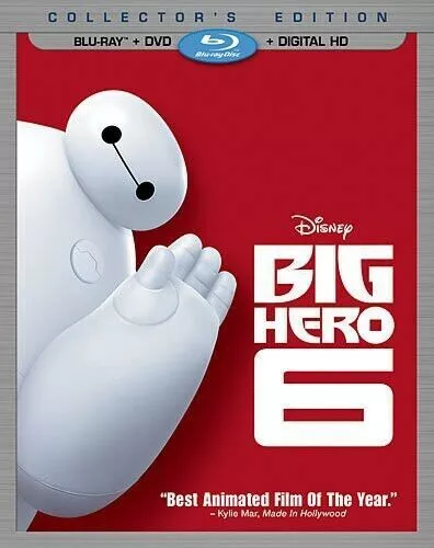 Big Hero 6 (Blu-ray/DVD, 2015 Bilingual)