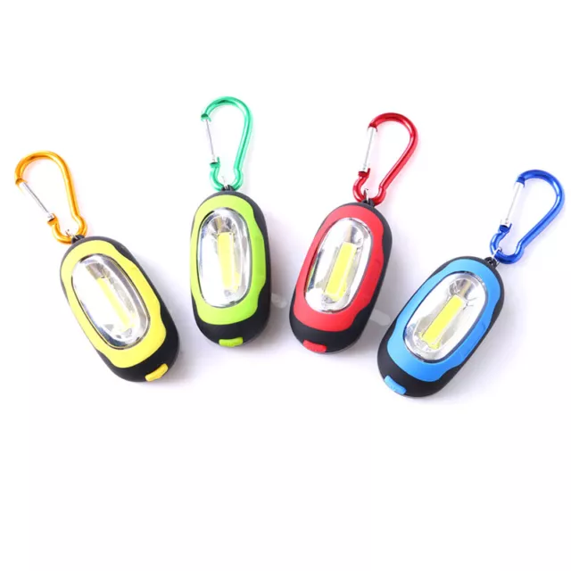 Multi Functional Ultra Bright Cob Electronic Mountaineering Buckle Light, Backpa 2