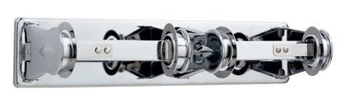 Bobrick 265 ClassicSeries Chrome-Plated Steel Surface Mounted Double Roll Toi...