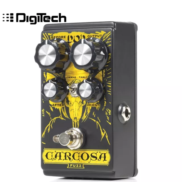 DigiTech DOD Carcosa Analog Fuzz Guitar Effects Pedal DOD-CARCOSA-U