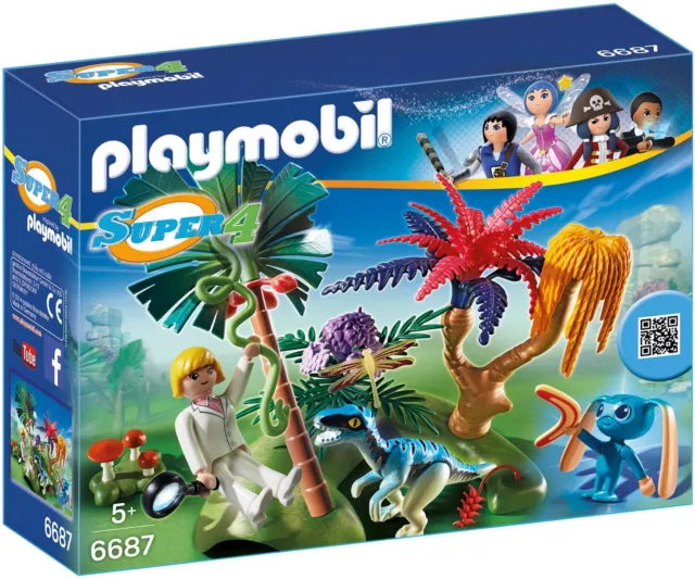 PLAYMOBIL 6687 - Lost Island mit Alien und Raptor Kinder Spielzeug NEU