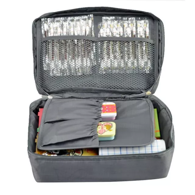 Kit de primeros auxilios gris para viajar al aire libre bolsa hogar pequeña caja médica supervivencia de emergencia