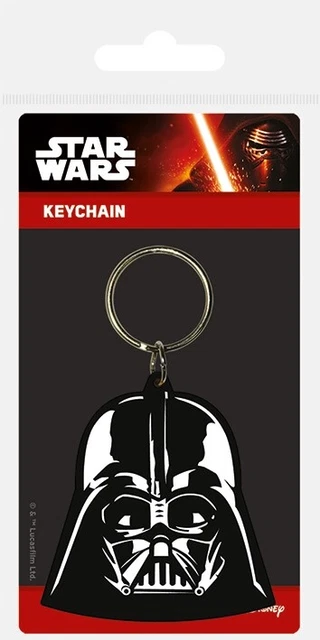 Star Wars Darth Vader Rubber Keychain Porte-Clé De Gomme Pyramid International