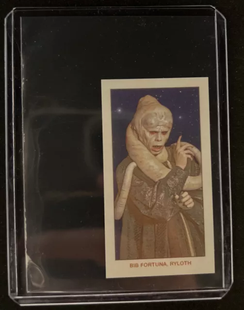 2022 Topps 206 Star Wars Wave 1 Homeworld Parallel #19 Bib Fortuna SSP /84*