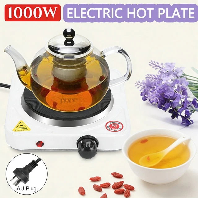 PORTABLE ELECTRIC HOT Plate Cooktop Stove Single Burner 1000W Hotplate ...