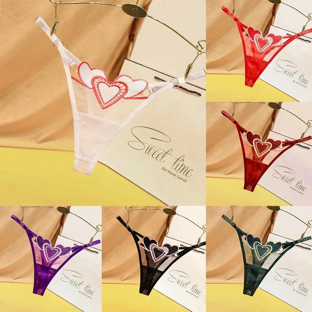 Sous-vêtements taille basse extensible broderie respirante lingerie ventilation