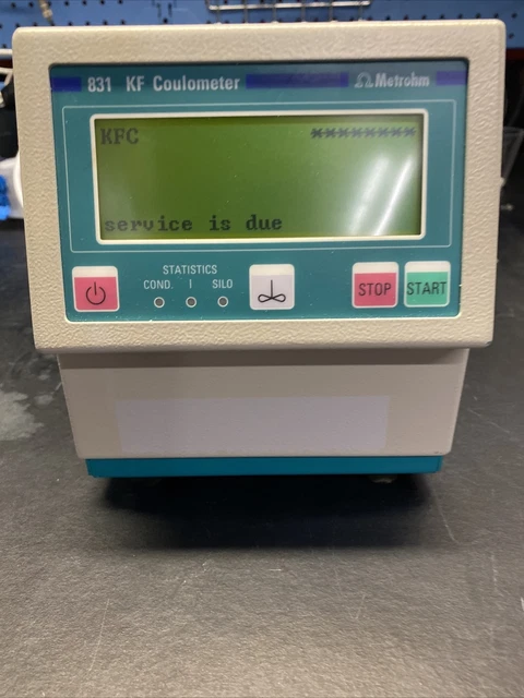 Metrohm 831 KF Coulometer