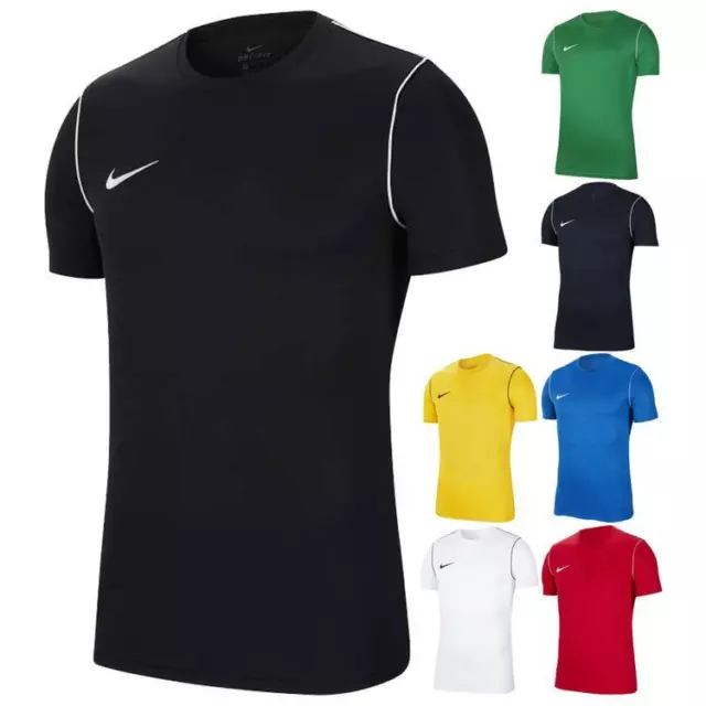 Nike T Shirt Park Training Top Mens Dri-Fit Crew Sports Gym Football Tee S-XXL