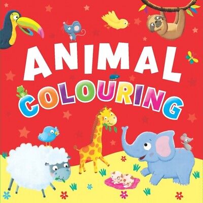 ANIMALS MEGA Colouring Book 244 PAGES PREMIUM QUALITY KIDS CHILDRENS BOYS GIRLS