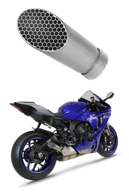 YZF R1 1000 RN65 2020-2024 Terminale di Scarico Megafono GP3 Titanium DOMINATOR EUR 139,00