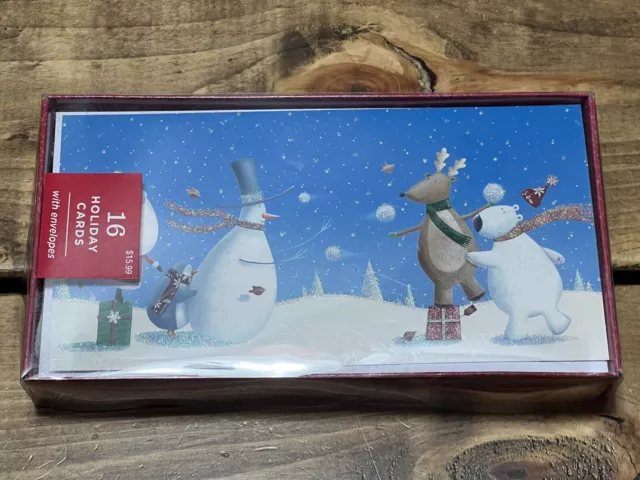 IMAGE ARTS HOLIDAY CHRISTMAS Cards & Envelopes Boxed Set of 16 New