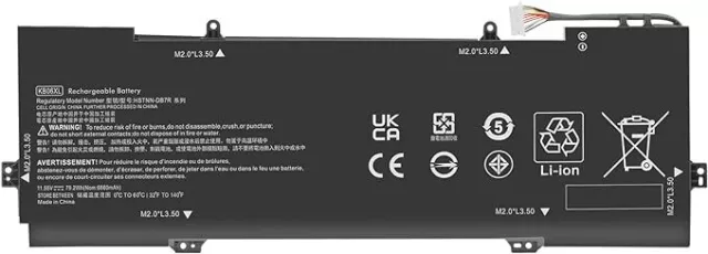 Akku für HP Spectre X360 11,55 V 6860 mAh Batterie Laptop-Akku