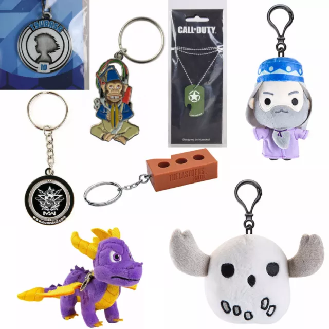 Official Keyring Schlüsselanhänger Anhänger Keychain Gaming Motiv zur Auswahl