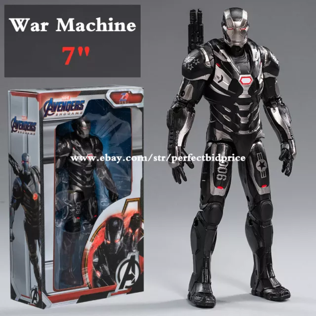 War Machine Marvel Avengers Legends Comic Heroes Action Figure 7" New Kids Gifts