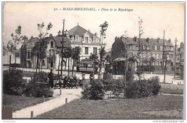 59 MALO ROSENDAEL - place de la republique