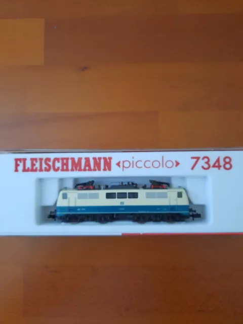 fleischmann scala N piccolo Locomotiva elettrica per l'esercizio misto delle DB