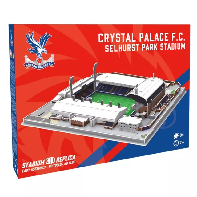 Crystal Palace FC 3D Stadium Puzzle Christmas and Birthday Gift Ideas Fan