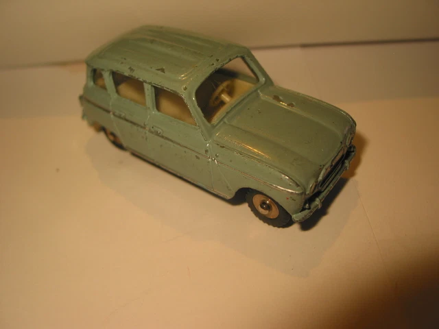 Dinky Toys 1:43 - 2 - Model car - Renault 4L (ref. 518), Citroën 2CV