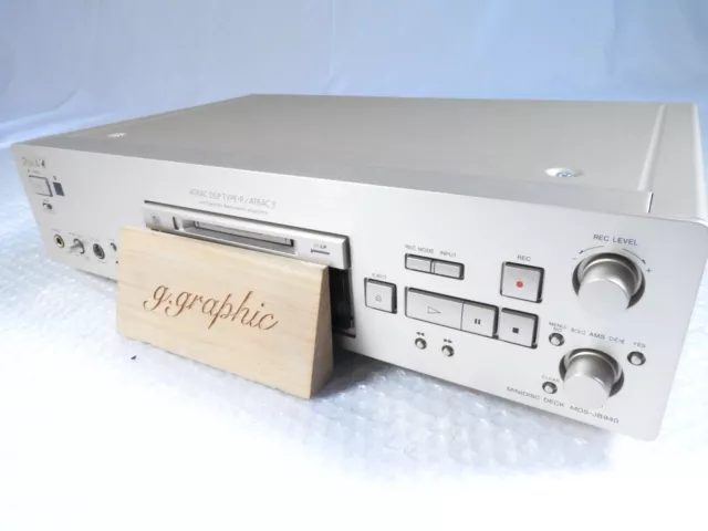 SONY MDS-JB940 MiniDisc Player Recorder MD MDLP utilisé 100V Japon