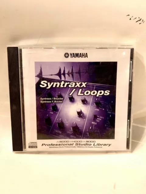 Yamaha Syntraxx Loop - CD Logiciel