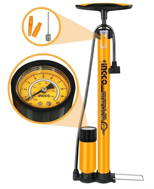 JENABOM Pompa Auto Elettrica Senza Fili – Compressore D’Aria Portatile Con Spegnimento Automatico - 2