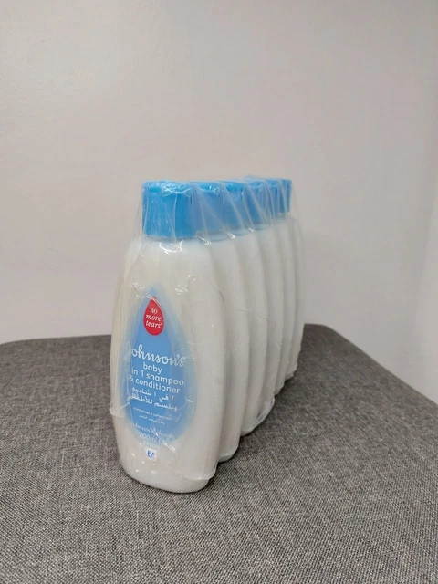 6x Johnson’s Baby 2 in 1 Shampoo & Conditioner Sealed Discontinued 200ml /Each