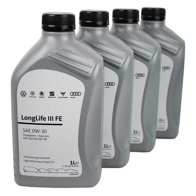 5L VW ORIGINAL ÖL 0W30 LONGLIFE 3 III GS55545M4EUR LONGLIFE III FE Nachfolger 5w 30