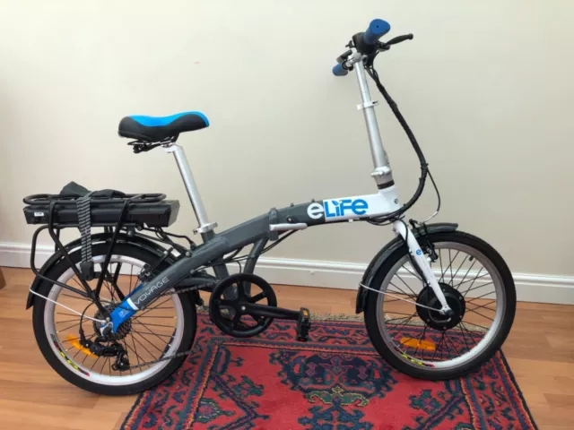 ELECTRIC FOLDING BICYCLE Elife Voyage 36v 285.00 PicClick UK