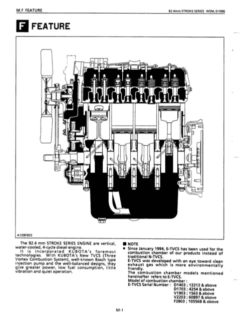 Diesel Engine Technical Workshop Manual Kubota Diesel Engine 03