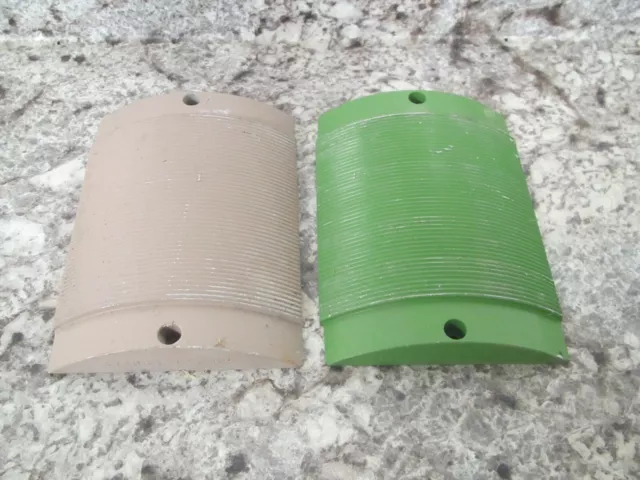 Lot Of 2 Mcelroy S440662425 6Ips Pipe Fusion Serrated Heater Adapter Used