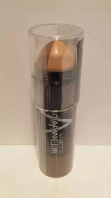 Stick Contouring 2 En 1 Master Contour 03 Dark Gemey Maybelline New York