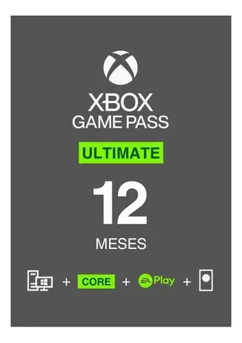 Xbox Game Pass Ultimate 12 Meses Global