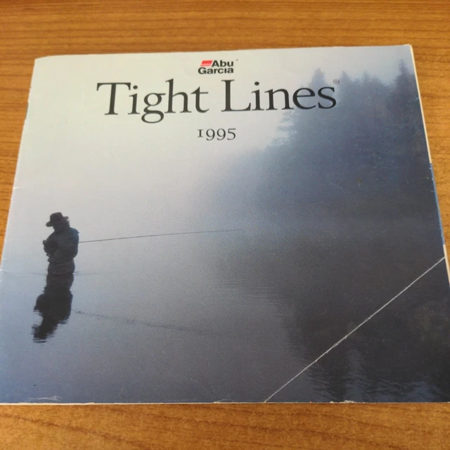 Catalogue De Pêche ABU 1987 – Vintage Tight Lines, 80 Pages, Collection Publicitaire