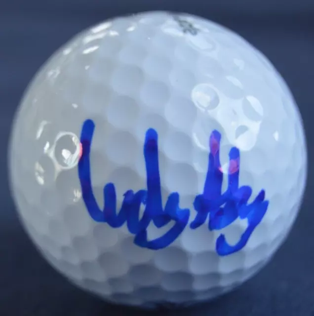 Ludvig Aberg Autographed Signed TaylorMade Golf Ball COA PGA Tour Sweden