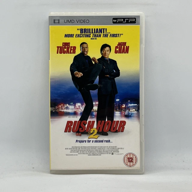 Rush Hour 2 Two Jackie Chan Comedy Sony PSP PlayStation UMD Video Region 2