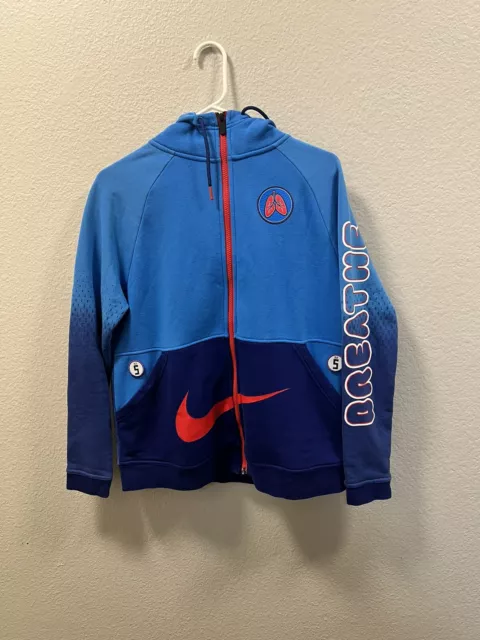 Chloes Nike Rally Full Zip freestyle Hoodie Women’s Blue Size M