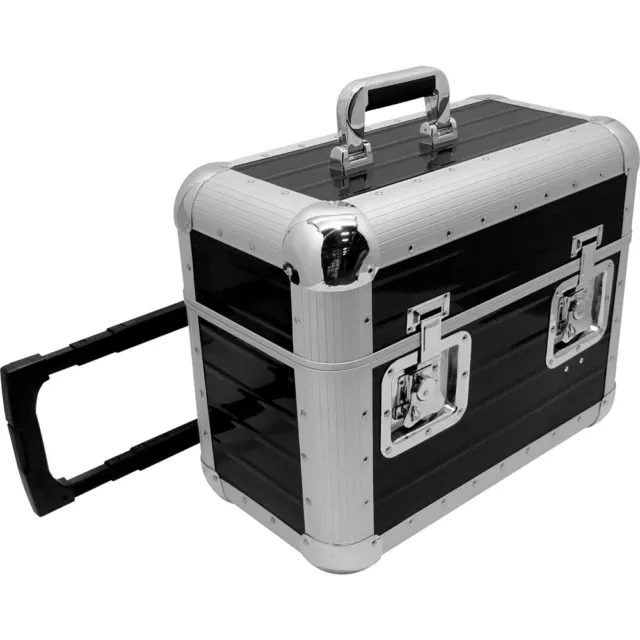 ZOMO TP-70 XT black bauletto flightcase trolley per DJ contenere dischi vinili