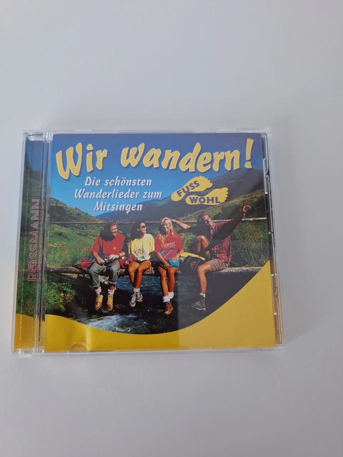 Wanderlieder CD WIR WANDERN! Die schönsten Wanderlieder zum Mitsingen EUR 2,00 ...