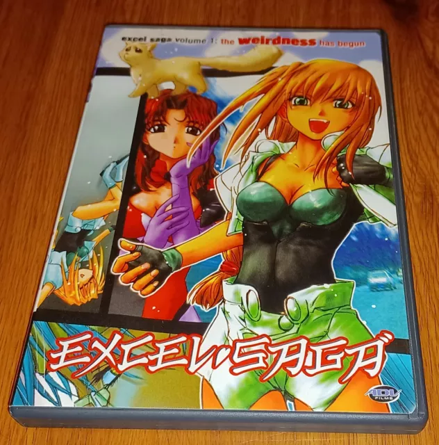 Excel Saga - Vol. 1 (DVD, 2002) with Insert