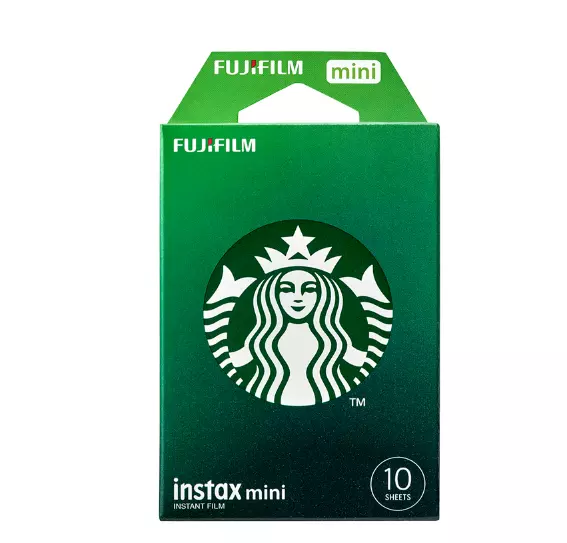 Starbucks Korea FUJI FILM 23 Cherry Blossom Instax Mini Film Pack (10EA) limited