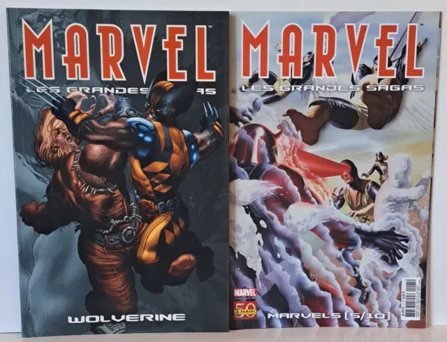 marvel les grandes sagas N° 5 wolverine NEUF