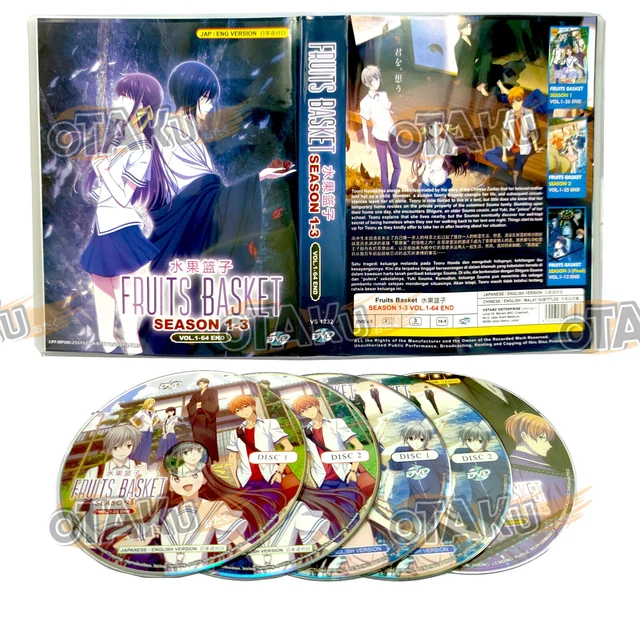 FRUITS BASKET (SEASON 13) Anime Tv Dvd (164 Eps) (Eng Dub) Ship