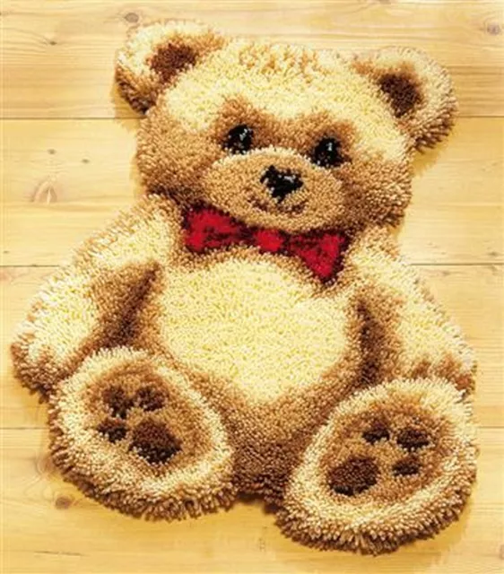 Alfombra anudable Vervaco ""Oso pardo"" predibujada PN-0014348